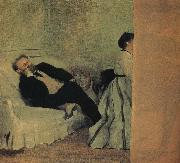 Edgar Degas Mr Edward and Mis Edward oil painting artist